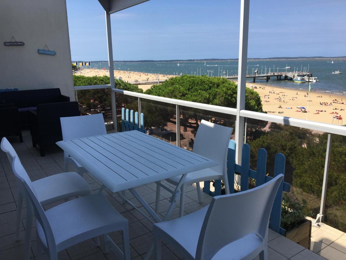 Appartement T3 Au Centre D'Arcachon Avec Vue Mer, Terrasse Et Parking Securise - Fr-1-374-74 Ngoại thất bức ảnh