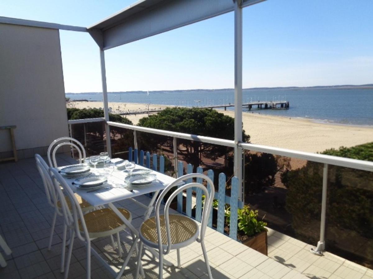 Appartement T3 Au Centre D'Arcachon Avec Vue Mer, Terrasse Et Parking Securise - Fr-1-374-74 Ngoại thất bức ảnh